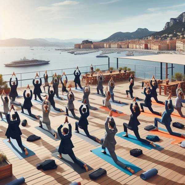 Atelier de yoga en entreprise pour booster la créativité  de vos équipes à Toulon