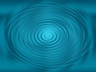 Les pensées créant des vagues dans le lac du mental